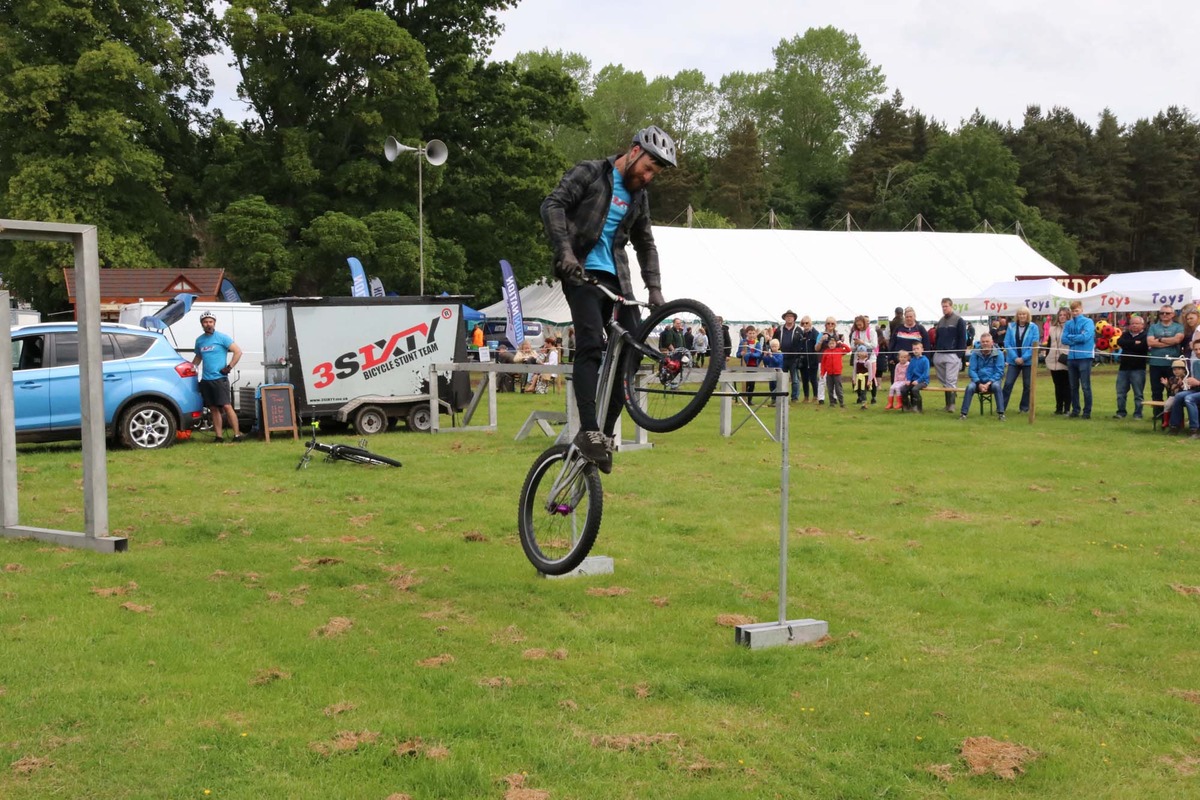 Stunt cycling by Dave Strother